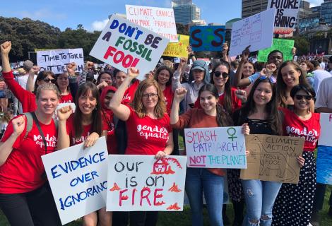 Global climate strike in Sydney